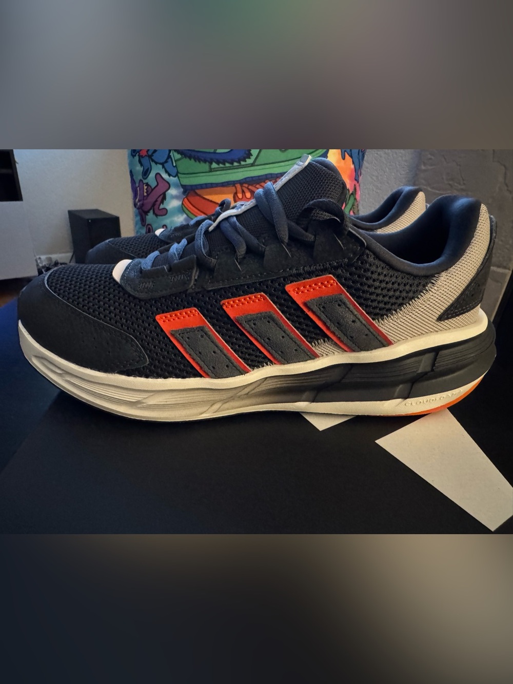 adidas Astrastar, Carbon Impact Orange. Size 11.5 Men’s. NWT